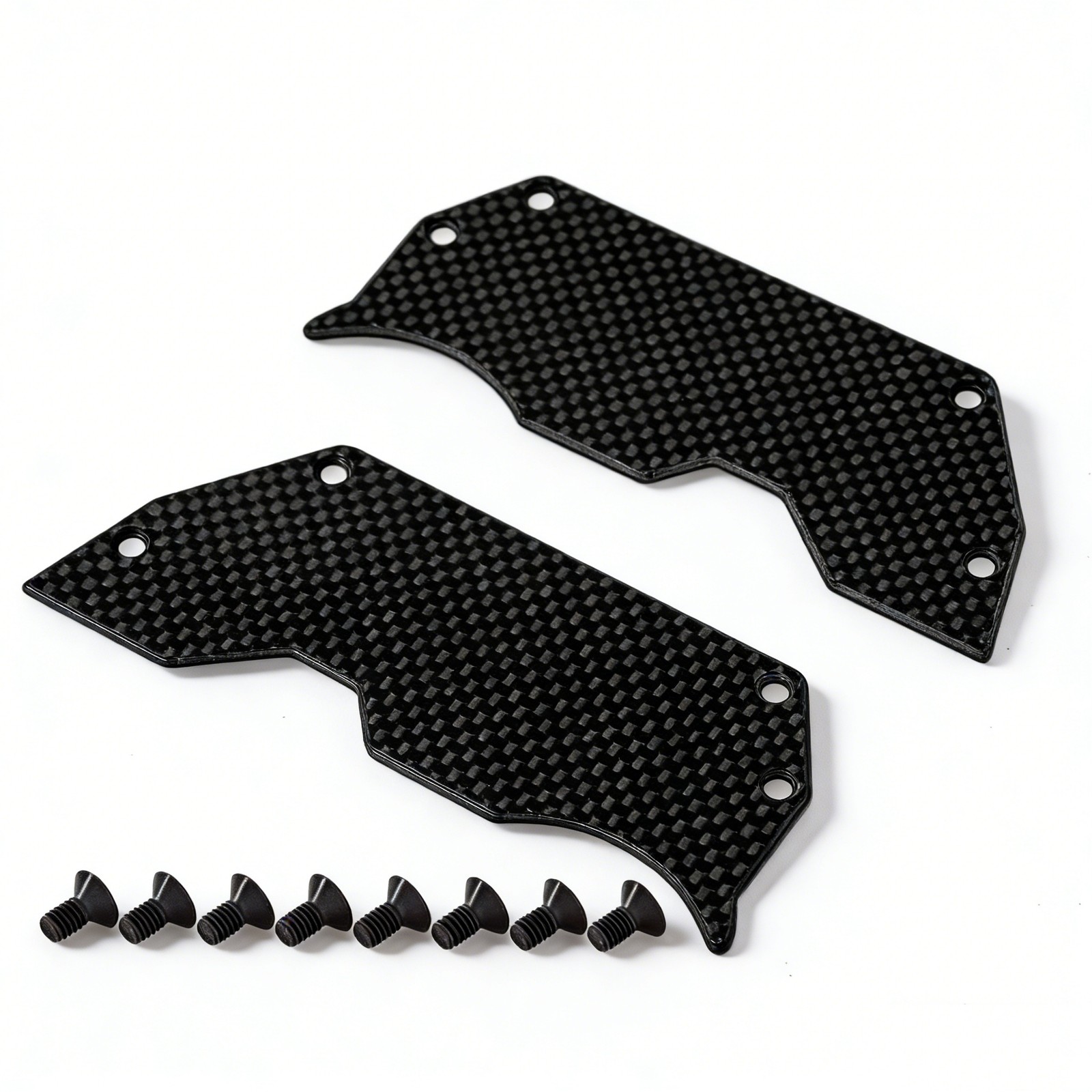 Carbon Fiber Air Dam Diffuser Wheel Covers For Arrma Limitless/Infraction/6s BLX