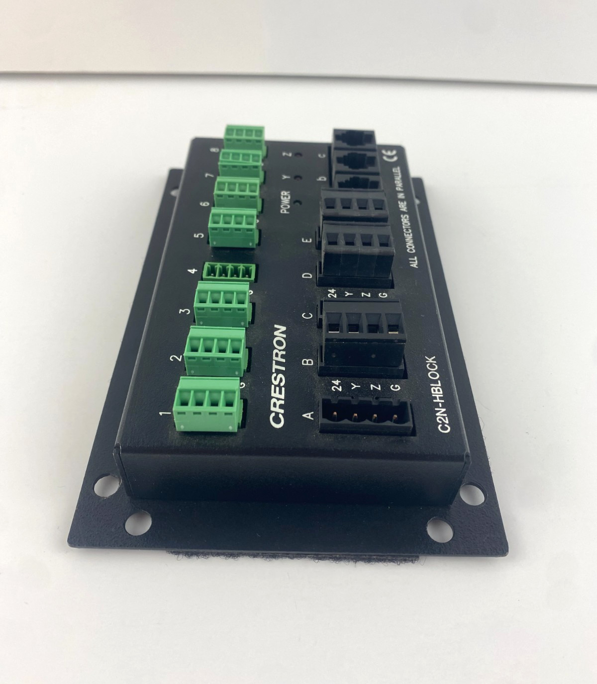 Crestron C2N-HBLOCK Multi-Type Cresnet Distribution Block, Great Condition