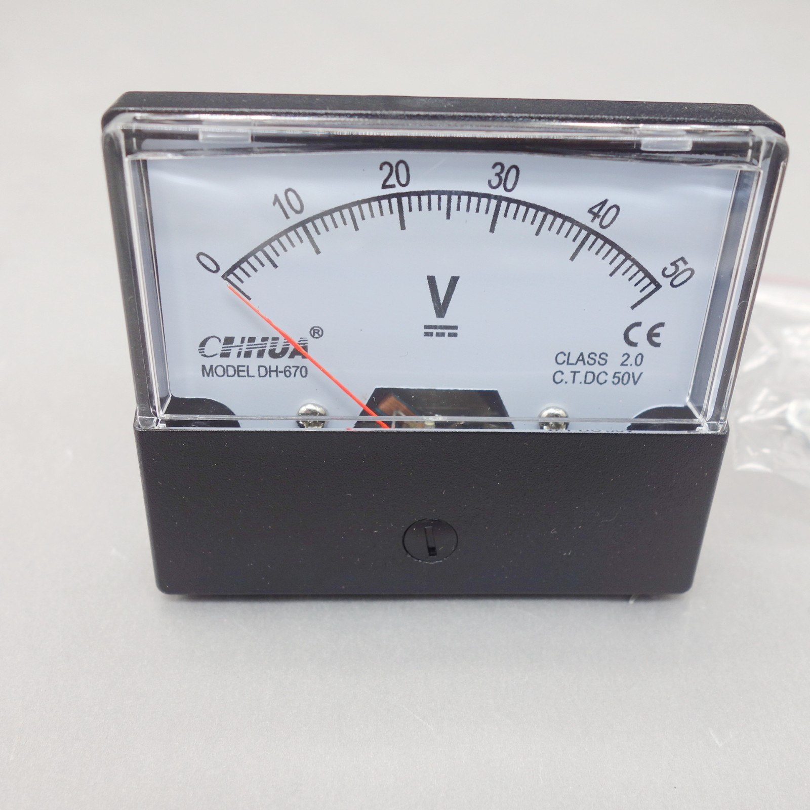 1PC DC 0-450V Analog Voltmeter Panel Voltage Meter  670 60*70mm directly Connect