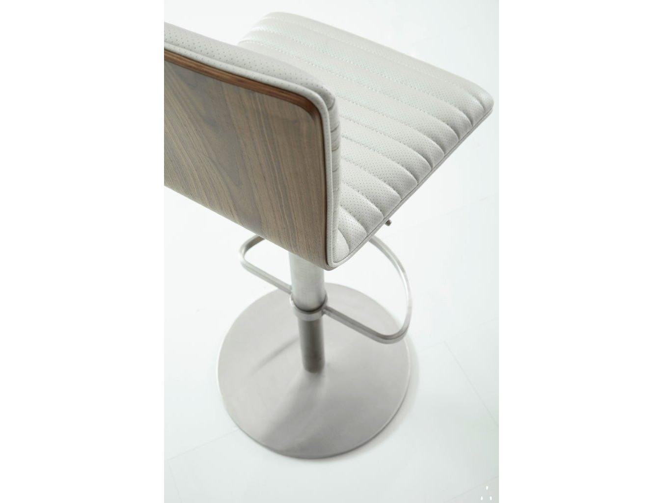 Bellini Modern Living Argenta Bar Stool Argenta WHT