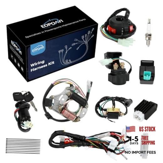 Complete Wiring Harness Kit Compatible with Tao tao Coolster 125cc Chinese