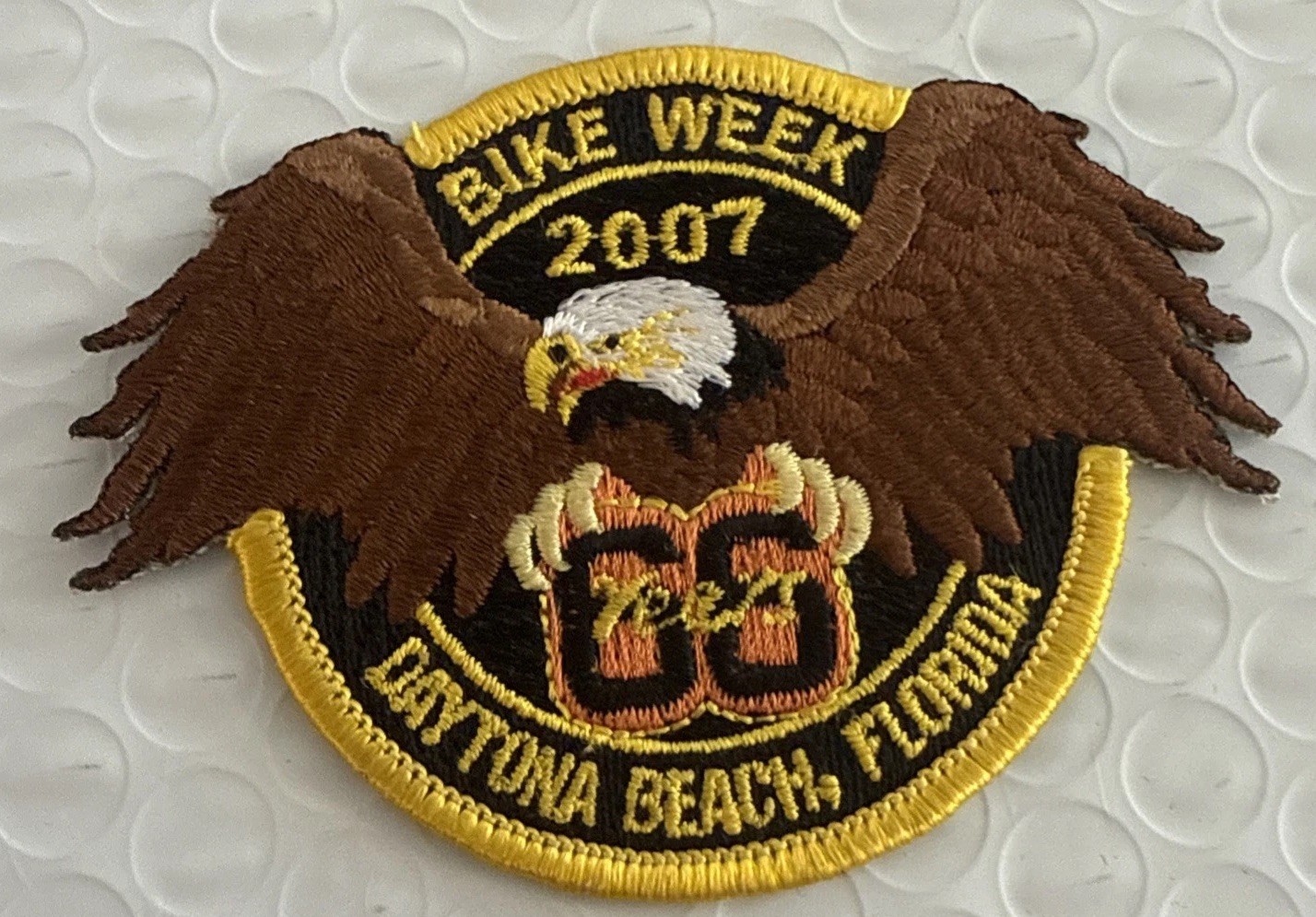 Daytona Beach. Bike Week 2007 Patch, New