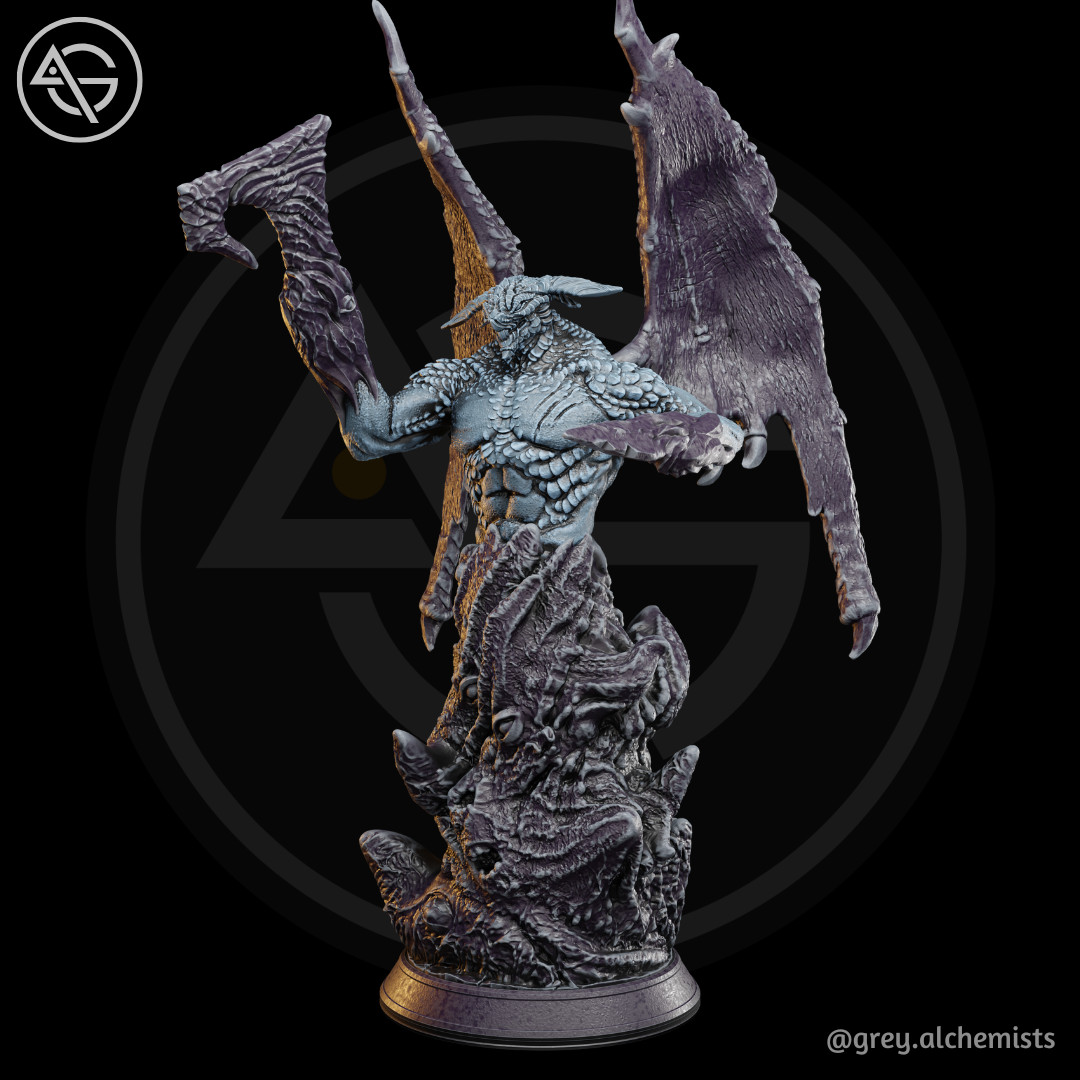 Dungeons & Dragons NPC Enemy Character - Kaldaroth, the Shadow Demon or Minions