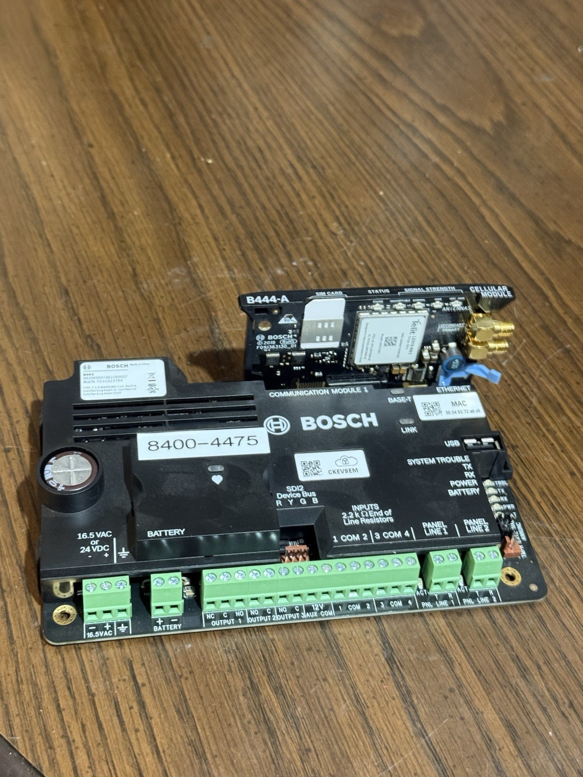 BOSCH B465 B444-A Universal Dual Path Communication Module 30 day warranty G4A