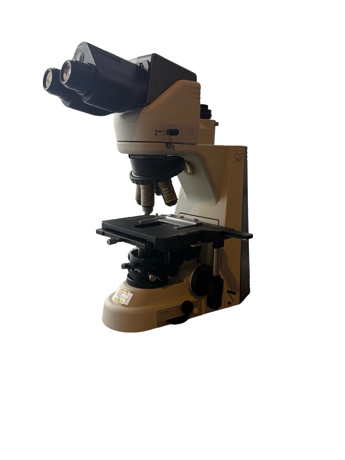 Nikon Eclipse 50i Microscope || 4 Objs, Achr Conds / ✅ Tested 30 Day Warranty