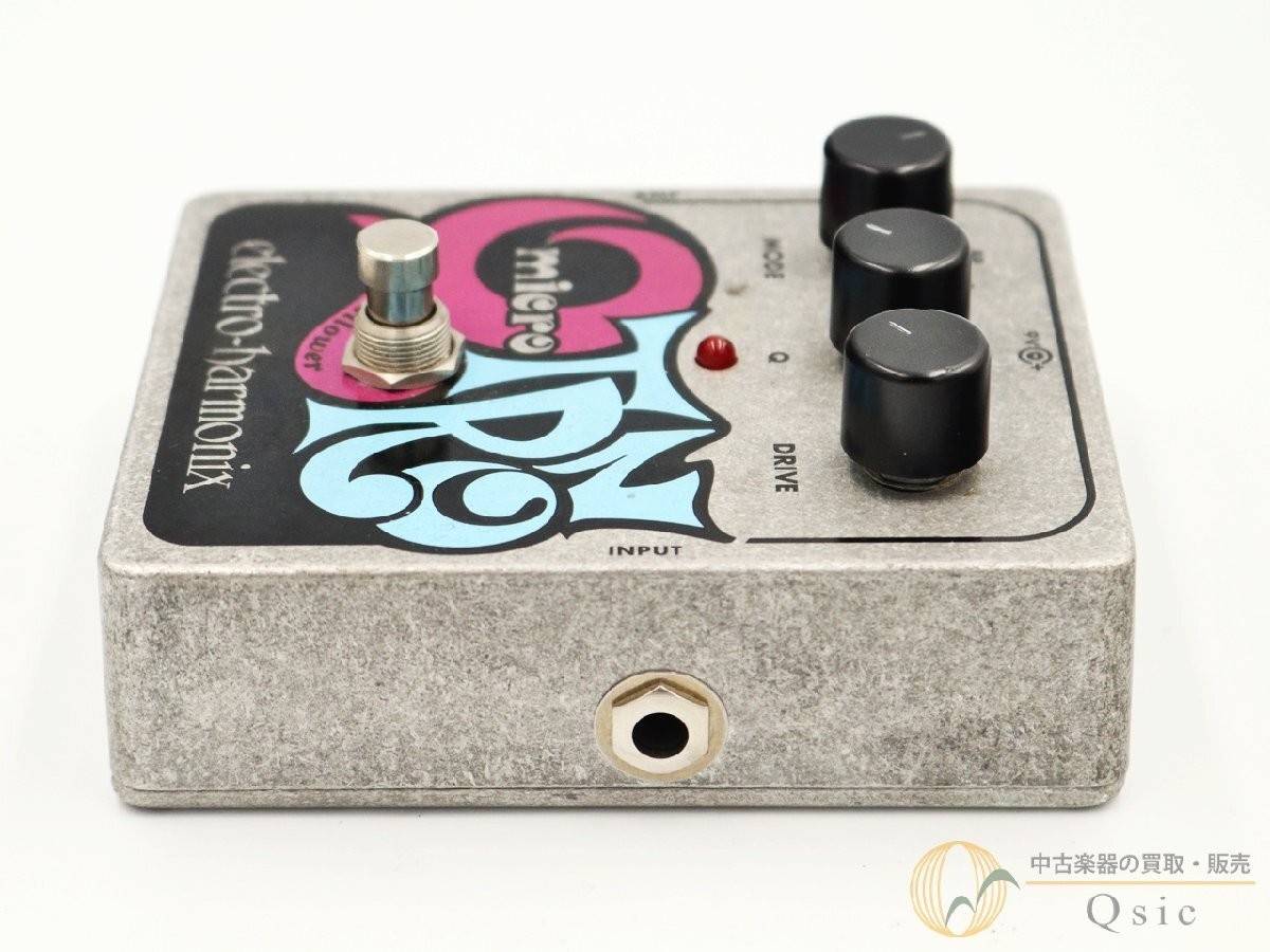 Electro-Harmonix MICRO Q-TRON Envelope Filter Guitar Effects Pedal Used