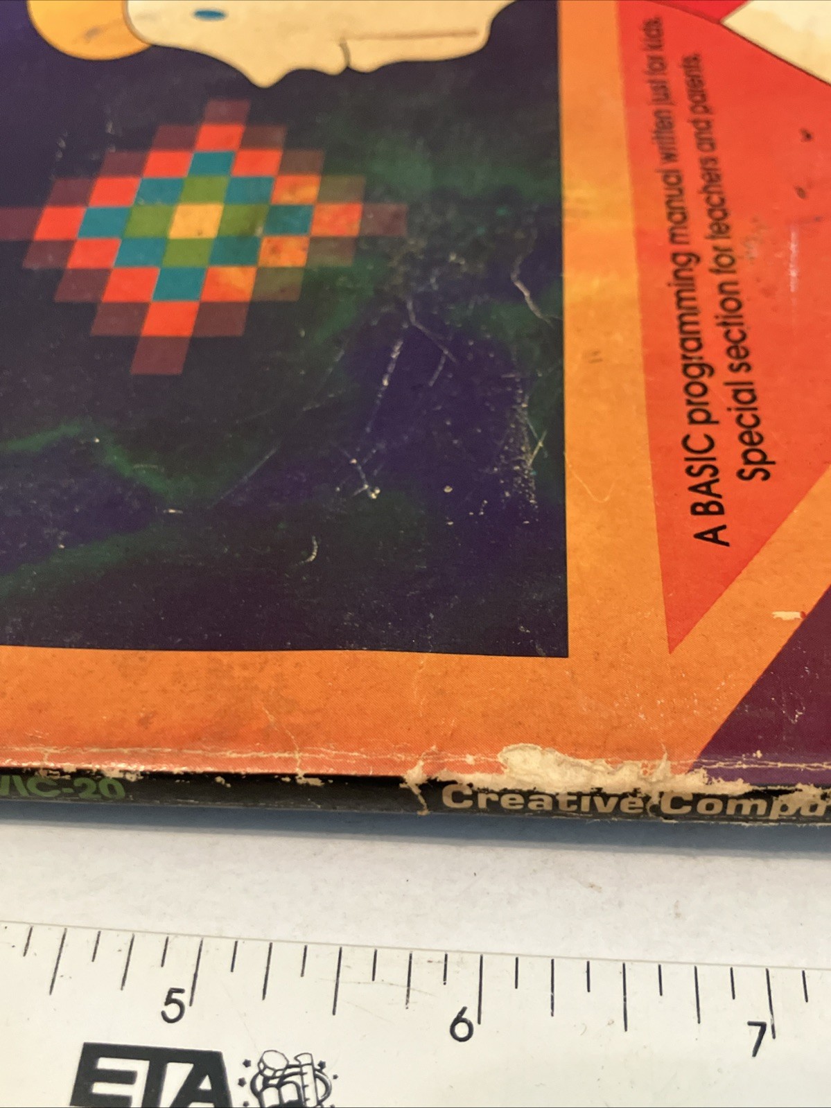 Vintage 1983 Computers For Kids VIC-20 Edition Basic Programming Manual Used