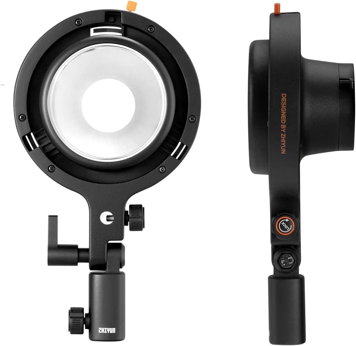ZHIYUN Bowens Mount Adapter B with ZY Mount for CX100 /X60 /X100/G60 Light
