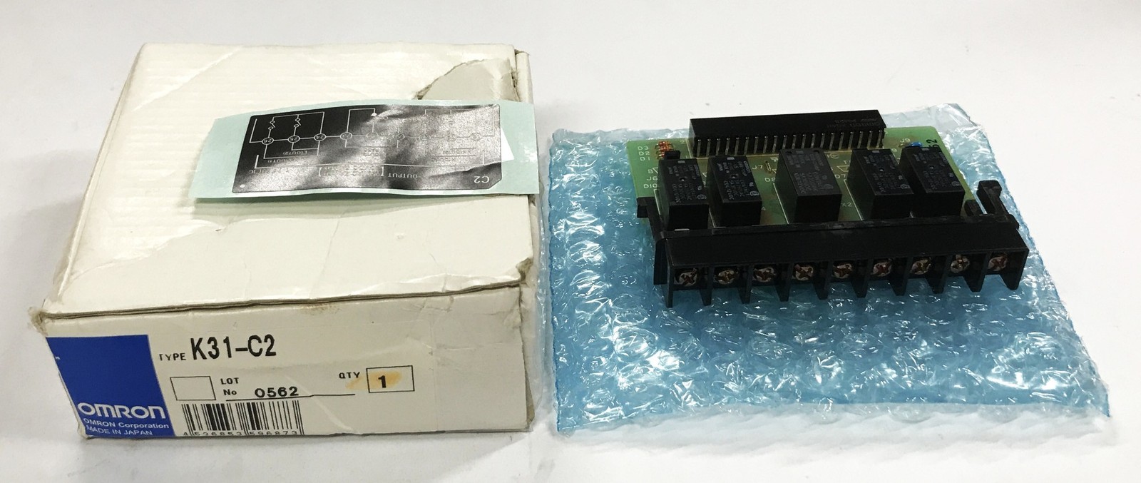 Omron Output Circuit Board K31-C2 NOS