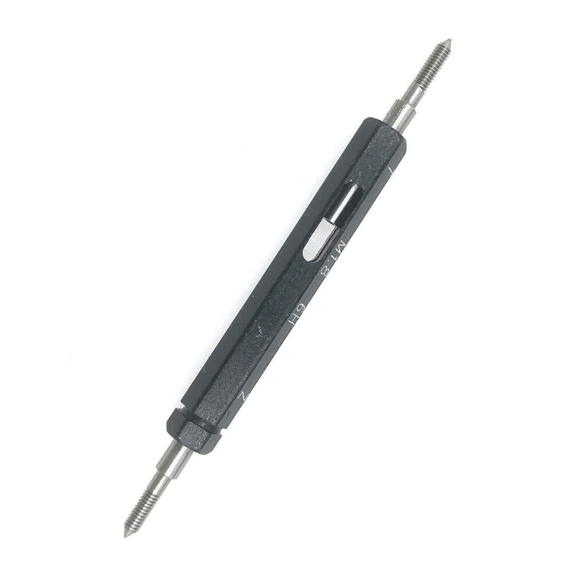 Metric Thread Plug Gage Gauge M1.8 x 0.35 6H Thread Go and NoGO M1.8 x 0.35 6H
