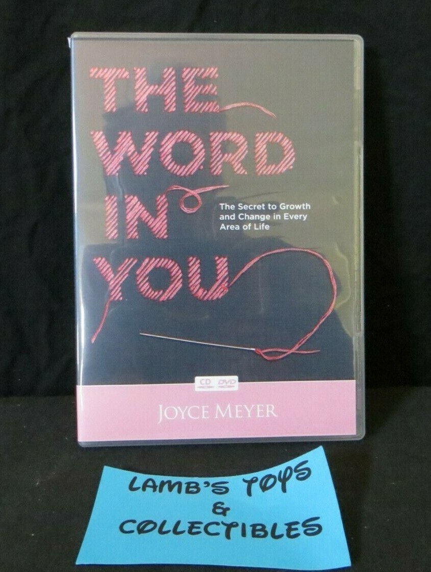 The Word in You The Secret to Growth and Change teach bible CD set Joyce Meyer