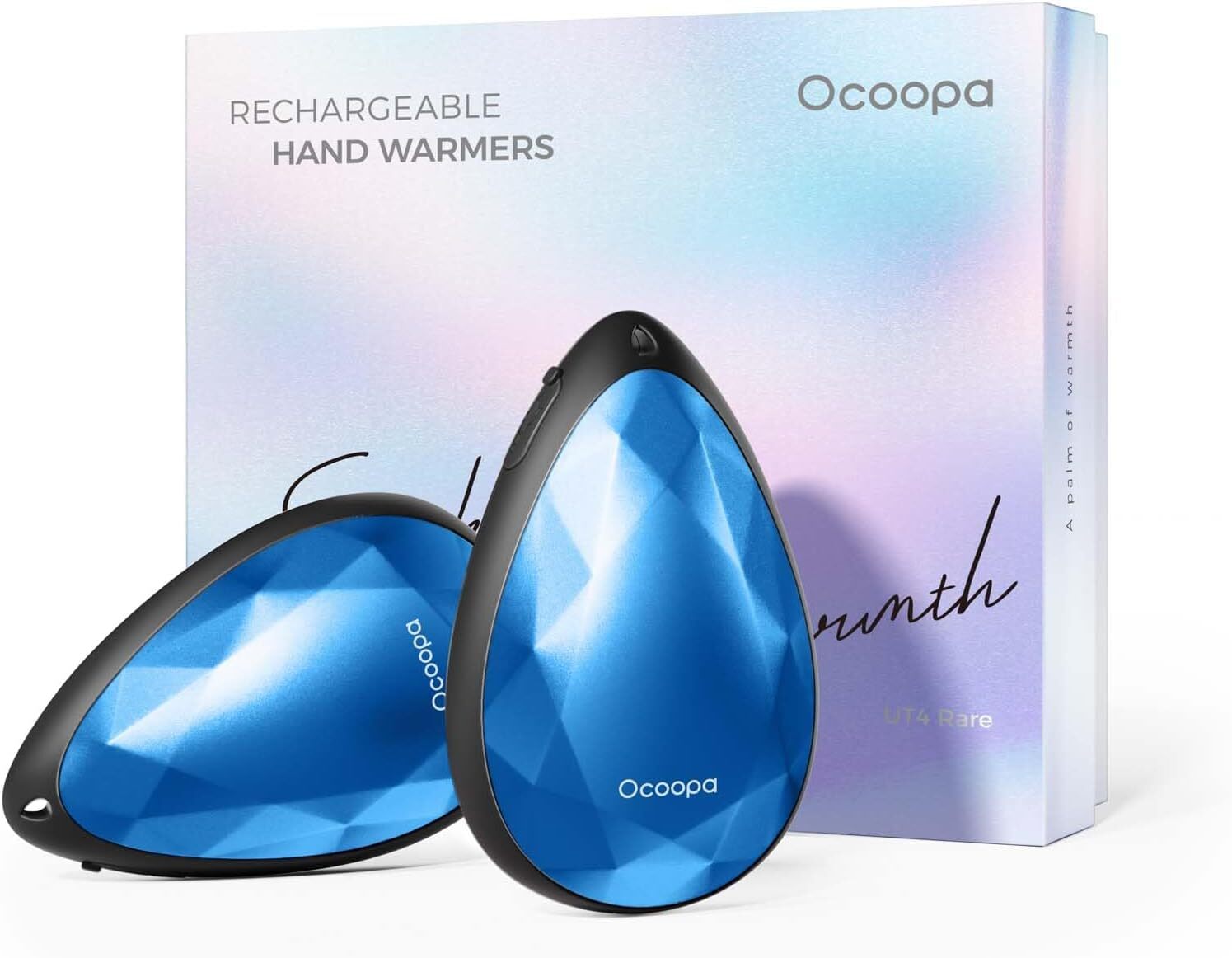 OCOOPA Diamond-Shape Magnetic 2in1 Rechargeable Hand Warmers Christmas Gift box