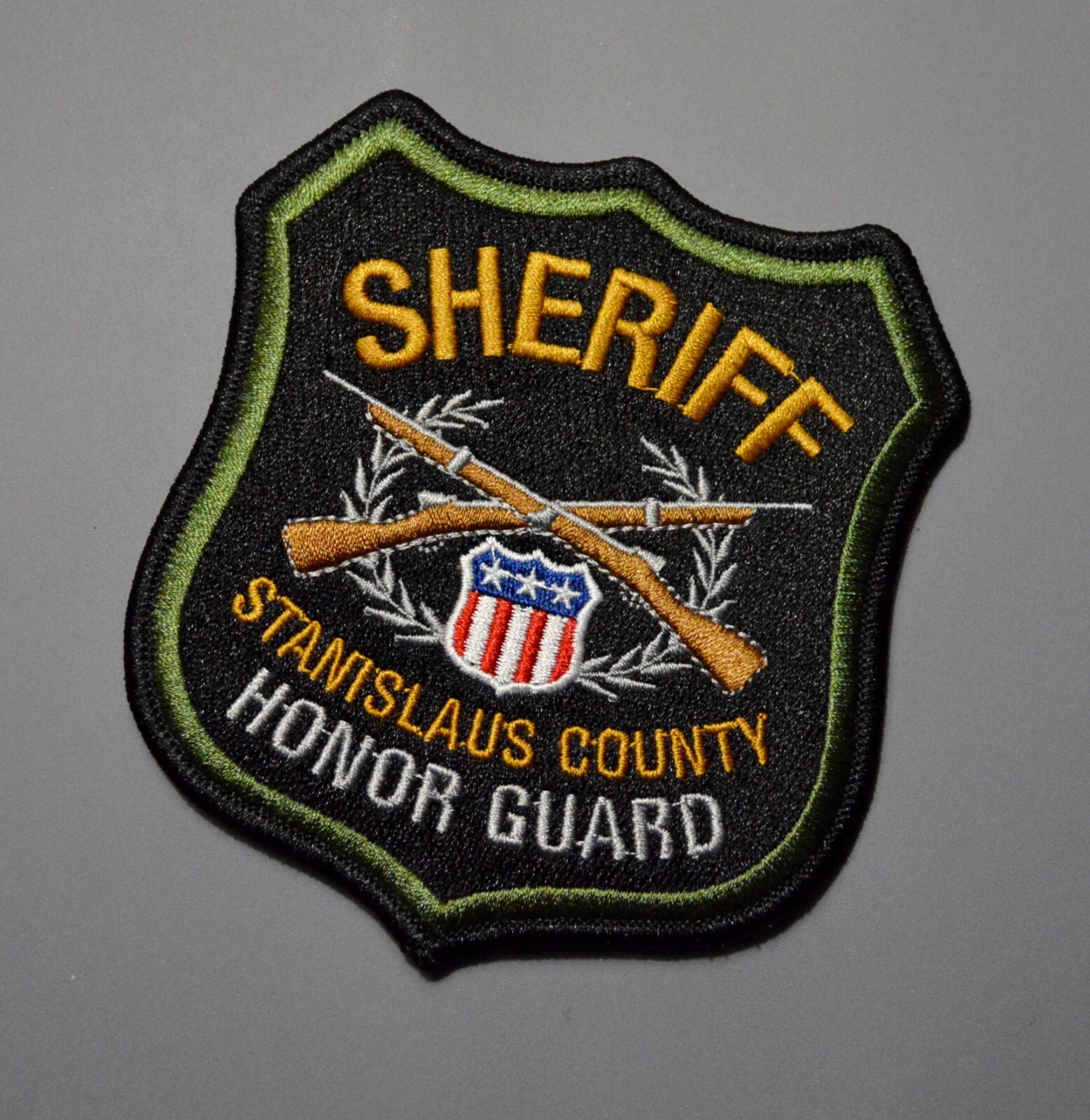Stanislaus County California Sheriff Honor Guard Patch ++ Mint CA