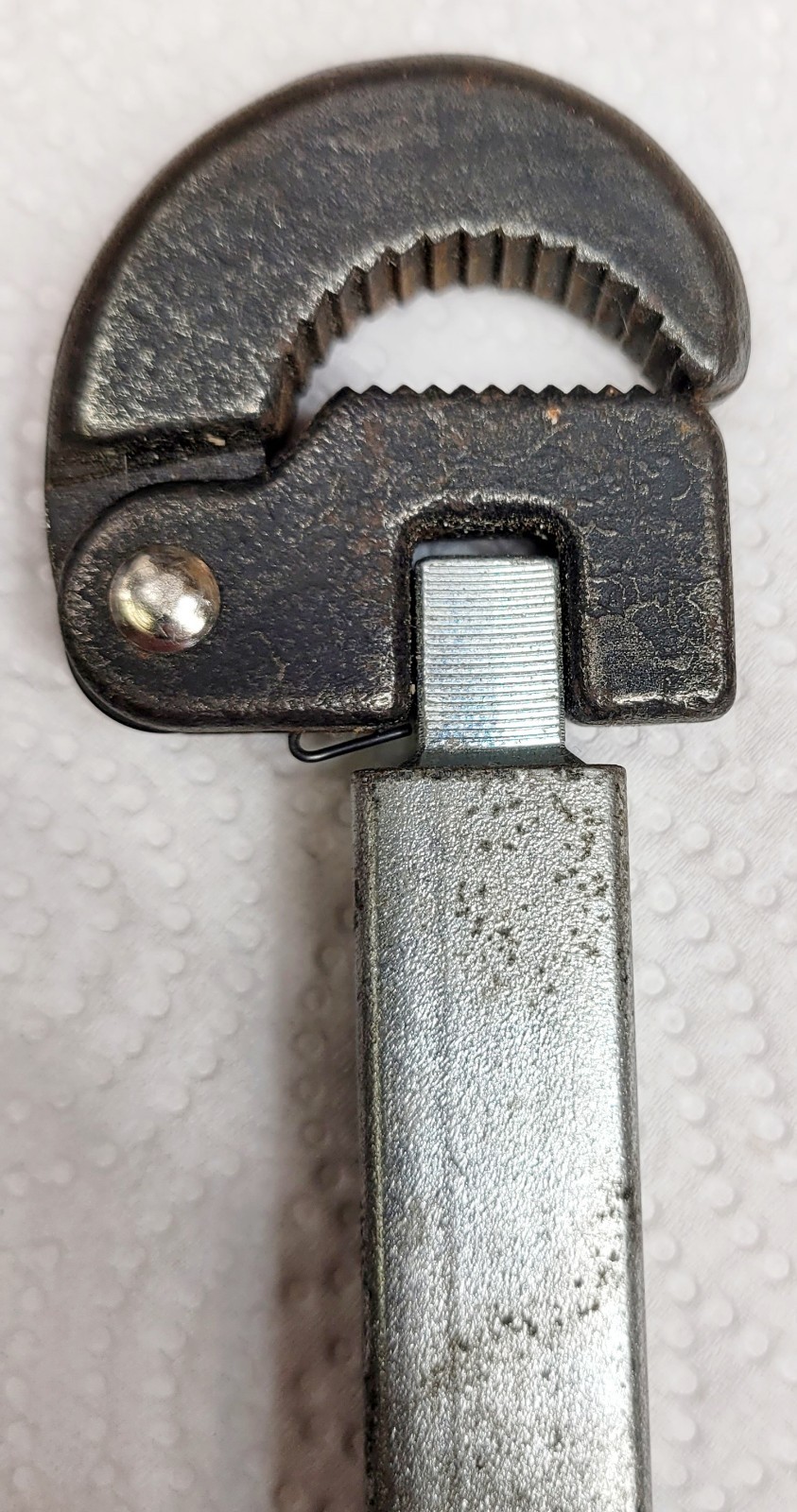 Vintage Adjustable Basin Wrench ~ Square Handle ~ Free Shipping!