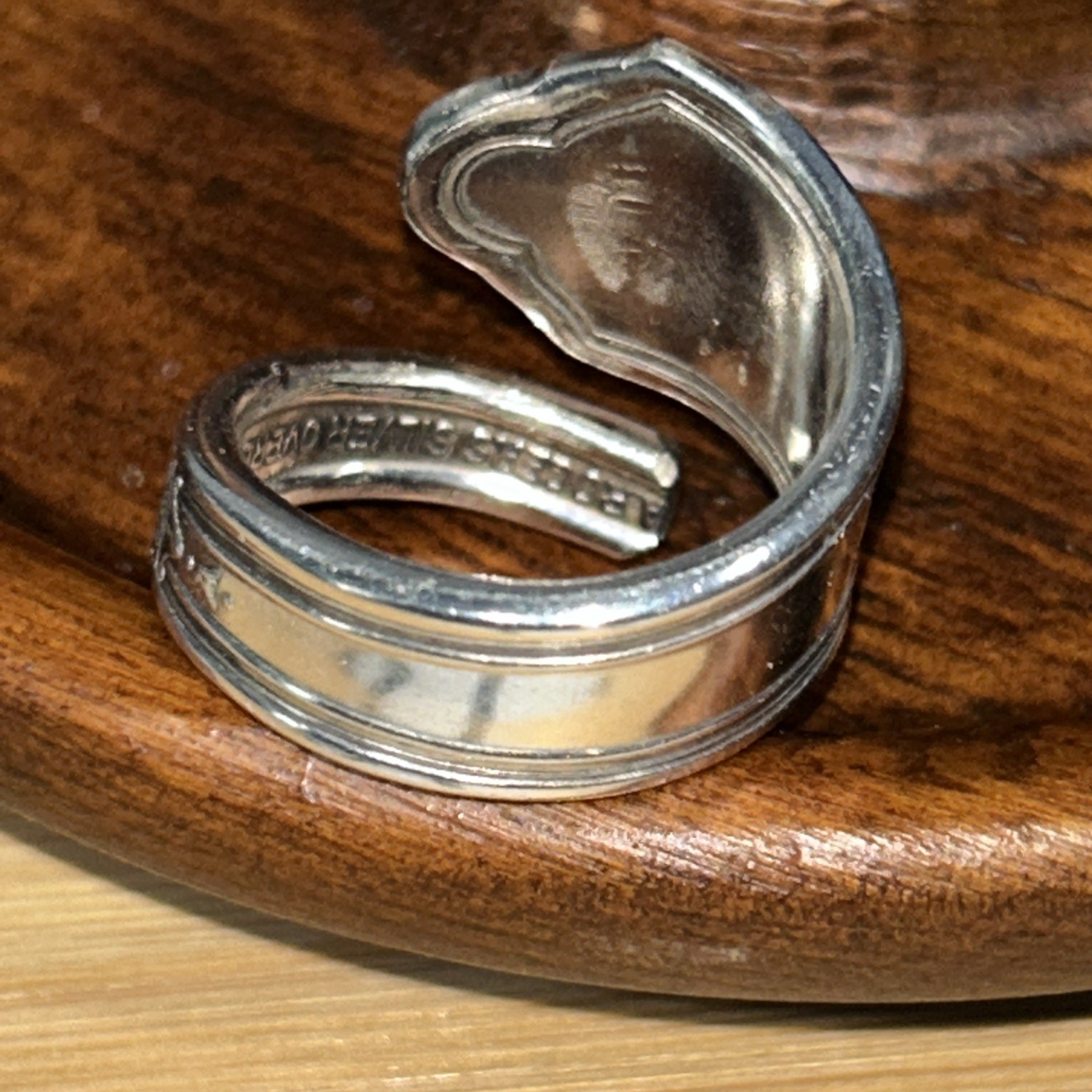 Stainless Steel Spoon Ring - Size 7.5