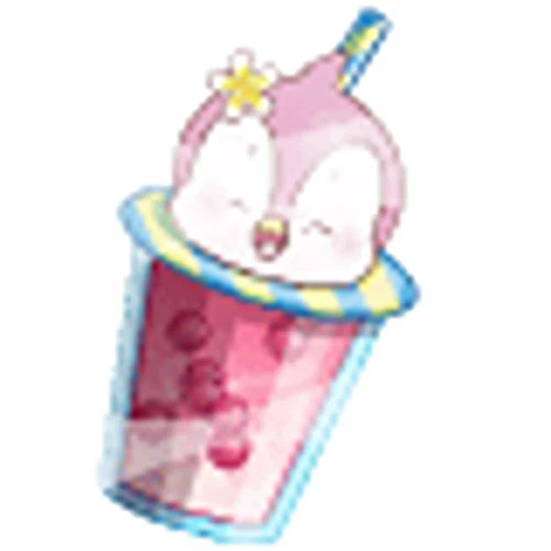 Neopets -  Bubble Tea Summer Strawberry Goodie Bag