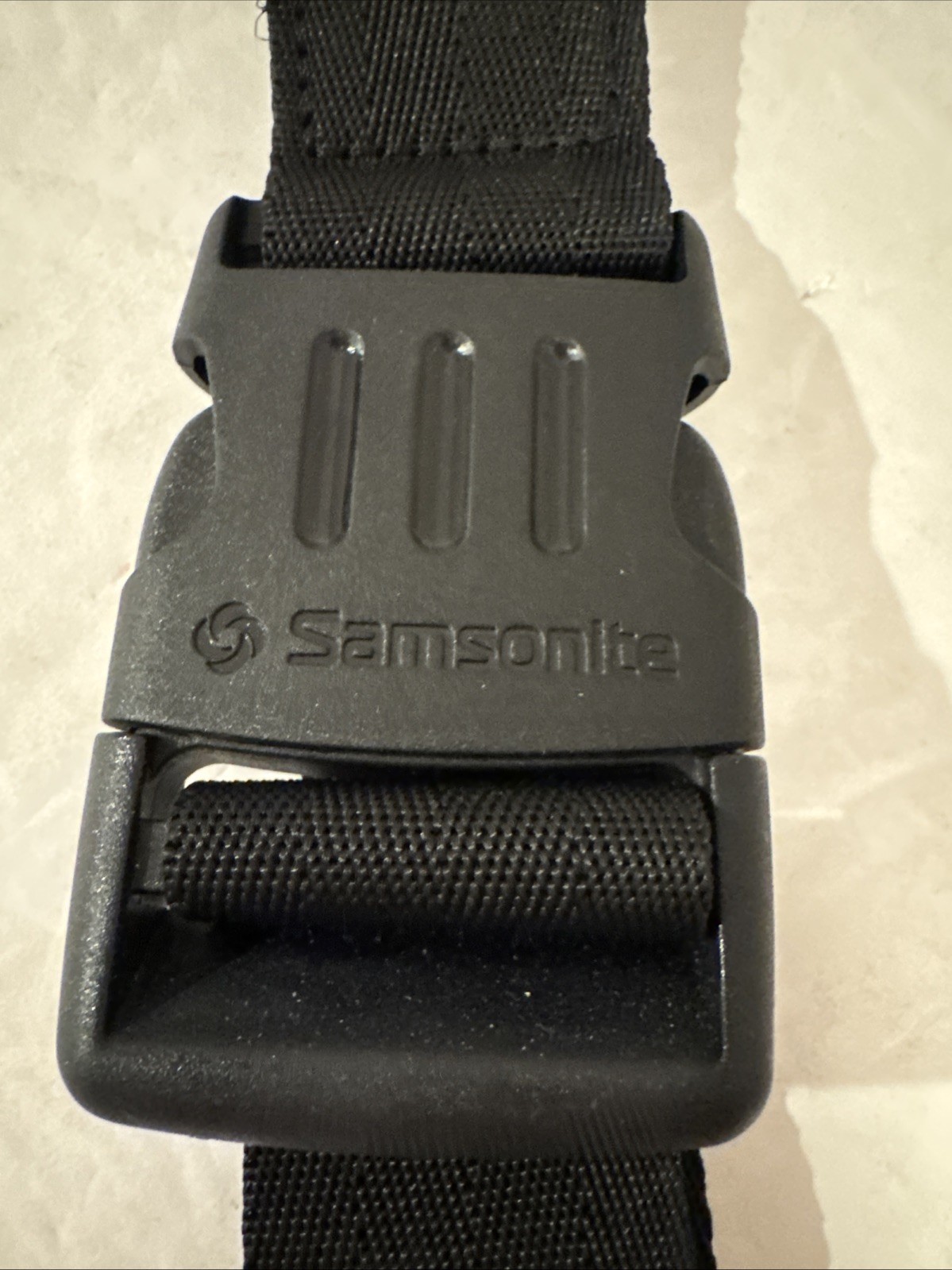 Vintage Samsonite Add A Bag Luggage Strap Black