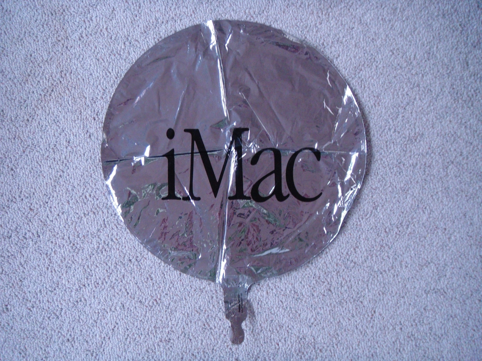 SELLER EXCLUSIVE  iMac Macintosh Balloon fr Apple Computer - Never inflated Rare