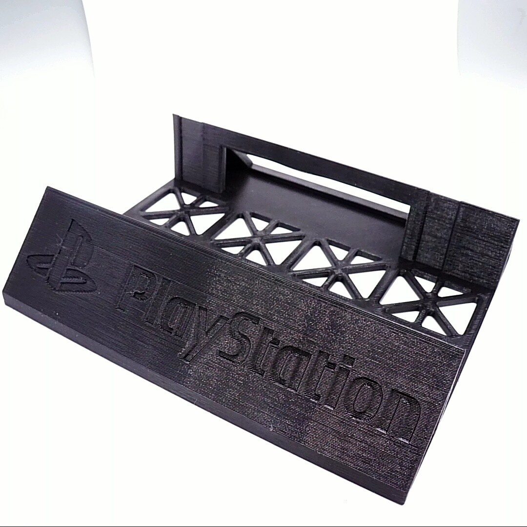 Fat Vertical Stand Original for Sony PlayStation 2 Console Display Case Desk
