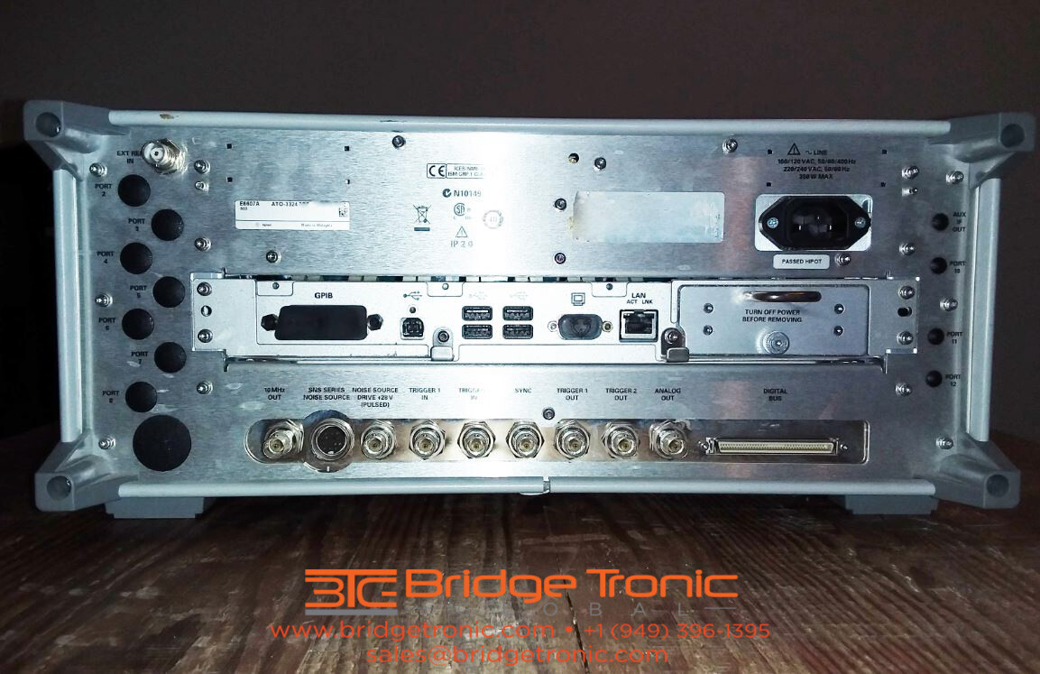 Agilent E6607A EXT Wireless Communication Test Set - 50/60/400Hz