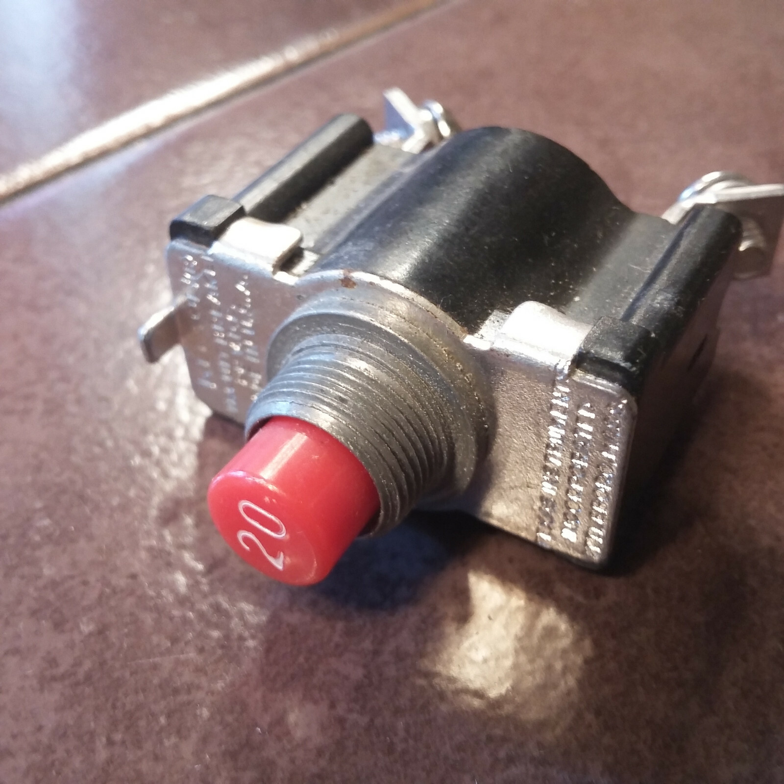Klixon 20 Amp Circuit Breaker PSM-20-N