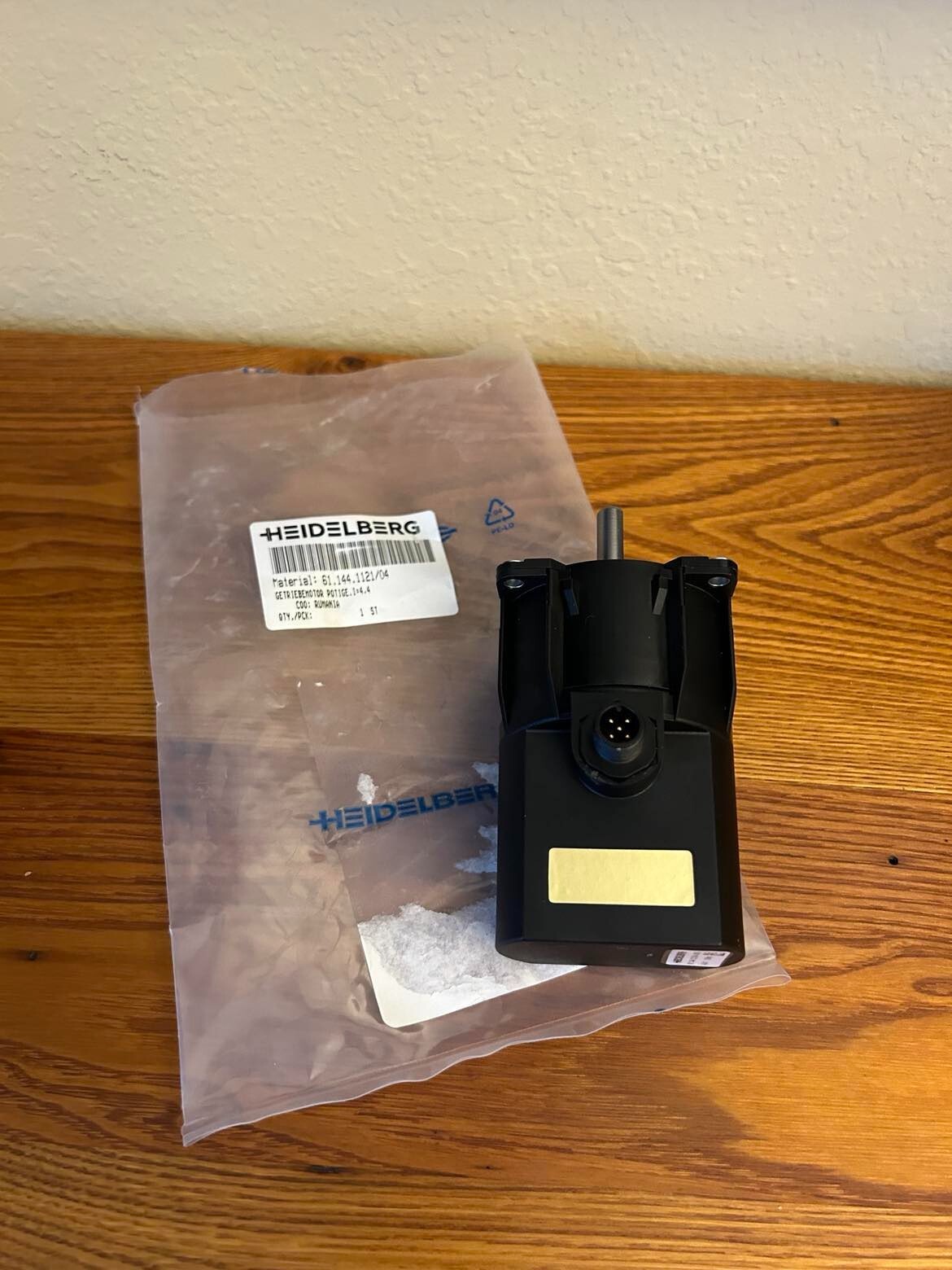 Heidelberg 61.144.1121/04 Geared Motor - New