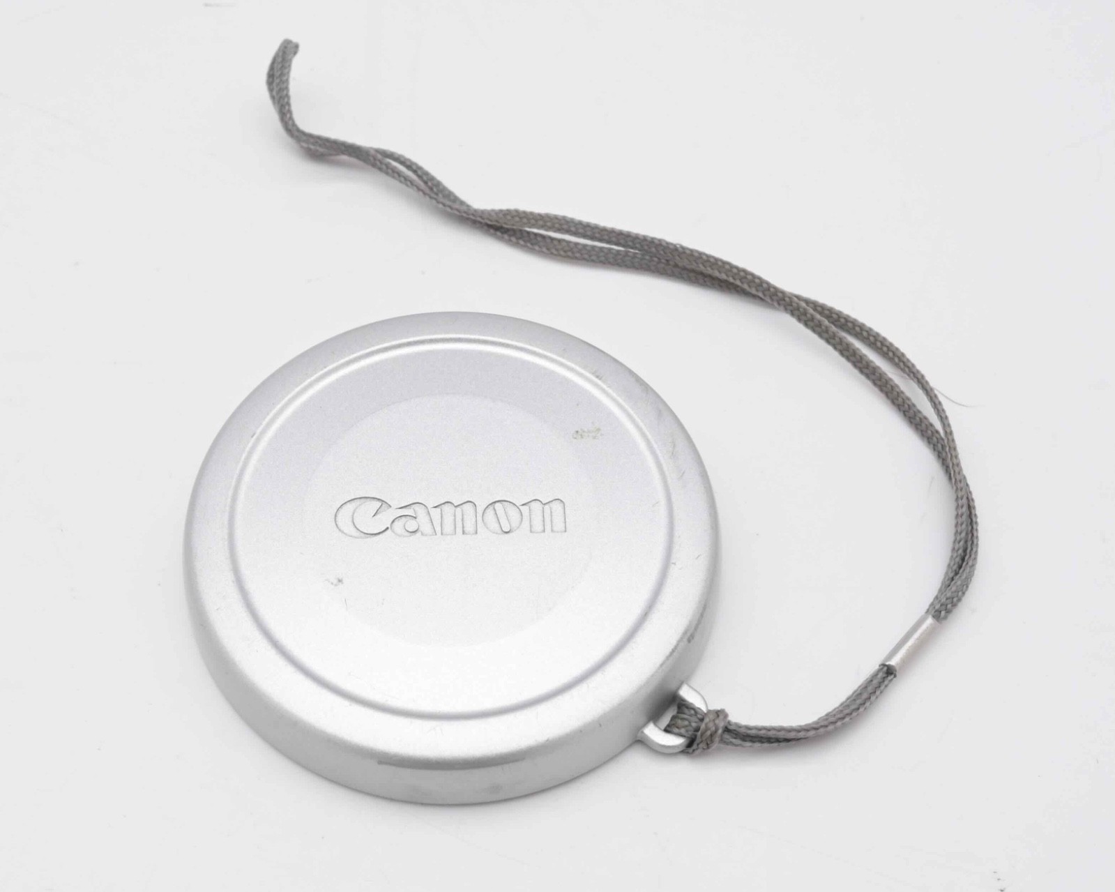 Canon PowerShot 57mm ID Silver Slip-On Front Lens Cap (#18570)