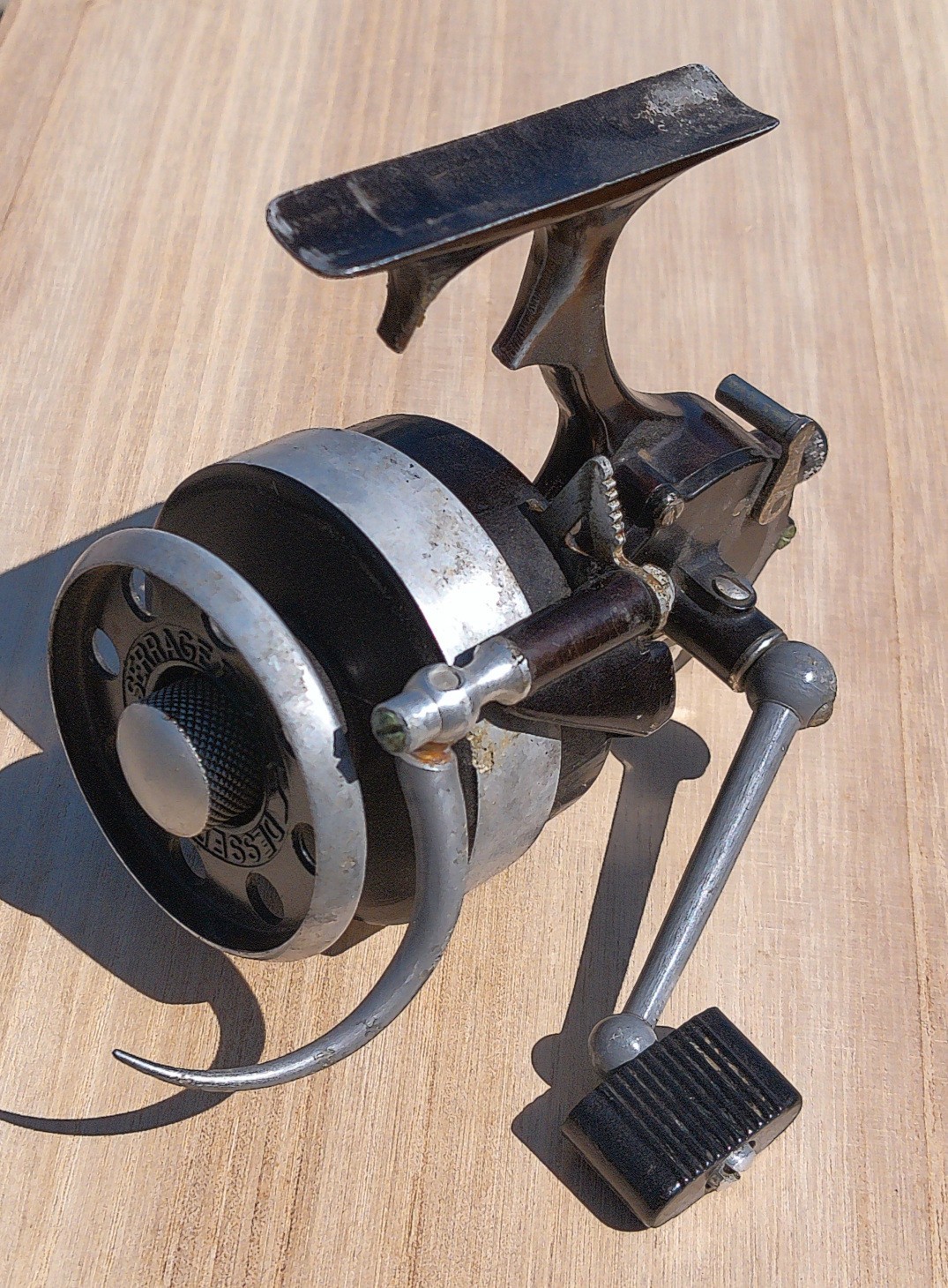 Vintage Antique Centaure Pacific Fishing Reel Made in France