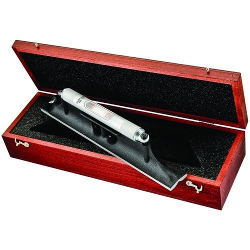 Starrett 98Z–12, 12" Overall Length–2 Vials - Machinist Level w/Case, FREE SHP