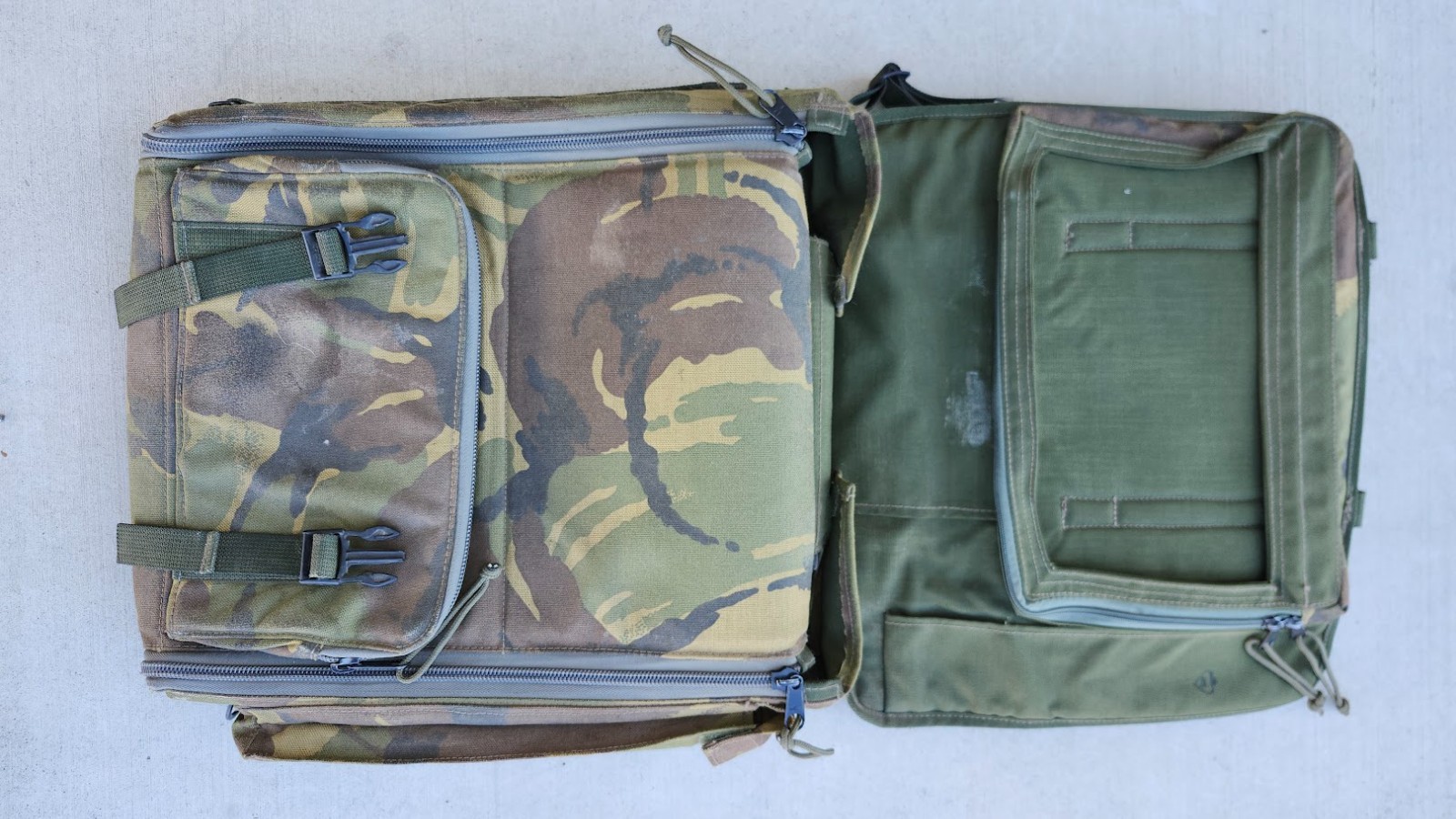 British Military Carry Case, VUDT(D) Bowers System, DPM, Surplus