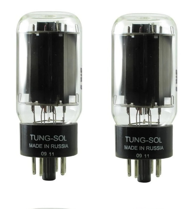 New Tung-Sol Matched Pair (2) 6L6GC STR Tubes-Valves Tested Highest Quality Tone