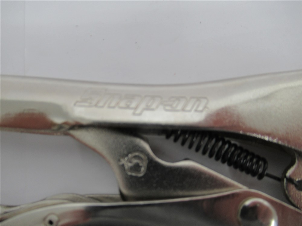 Snap-On LP7F , Flat Jaw Locking Pliers , 7"