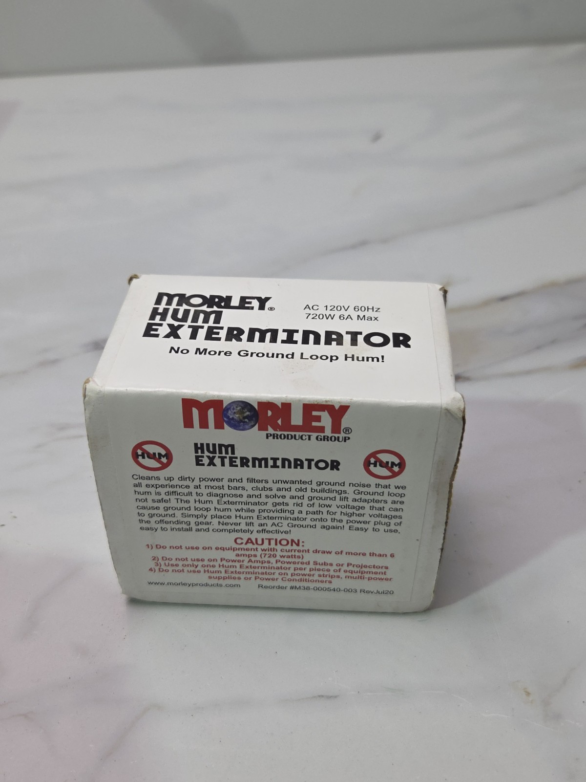 Morley Hum X Exterminator Wall Plug-Style Ground Loop Hum
