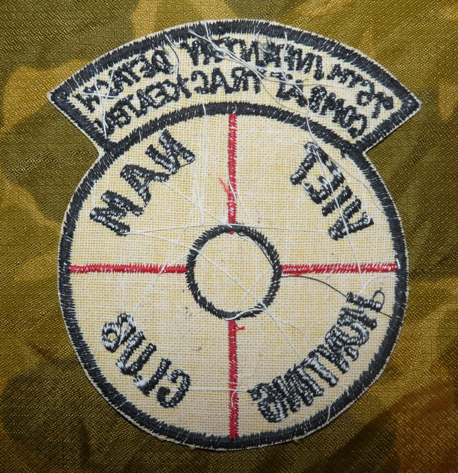 Vietnam War US Army 76th Infantry Detachment Combat Tracker Team Patch - REPRO