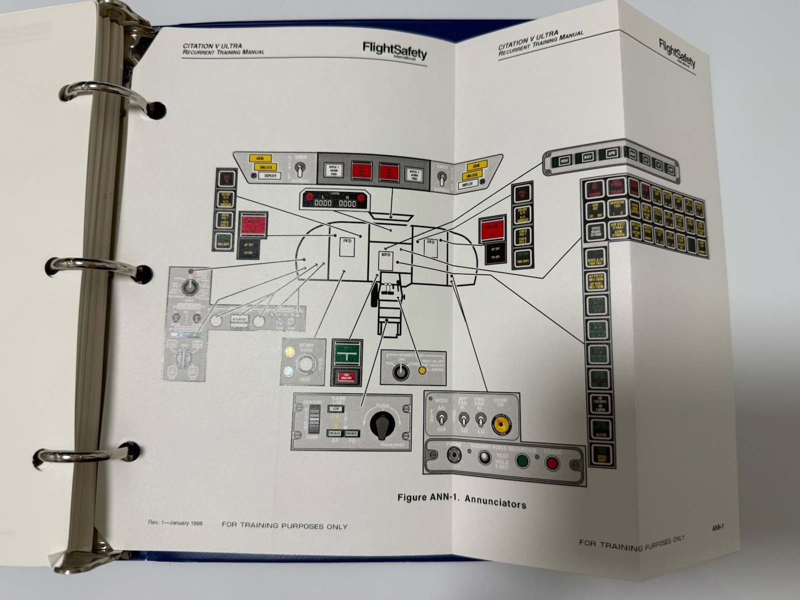 FlightSafety Citation V Ultra Recurrent Training Manual