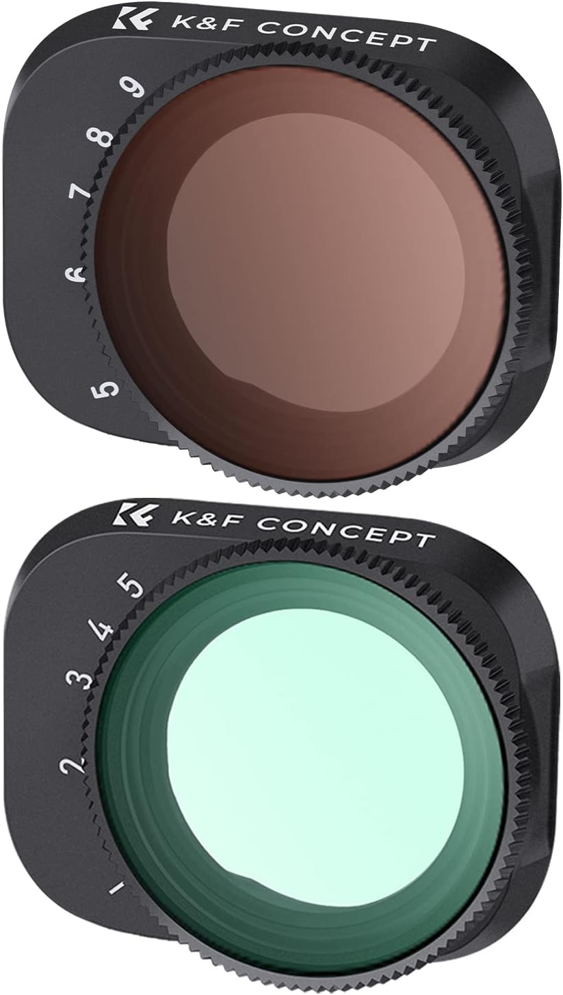 K&F CONCEPT ND2-ND32 ND32-ND512 CPL UV Filter for DJI Drone Mini 3 Pro & Mini 3