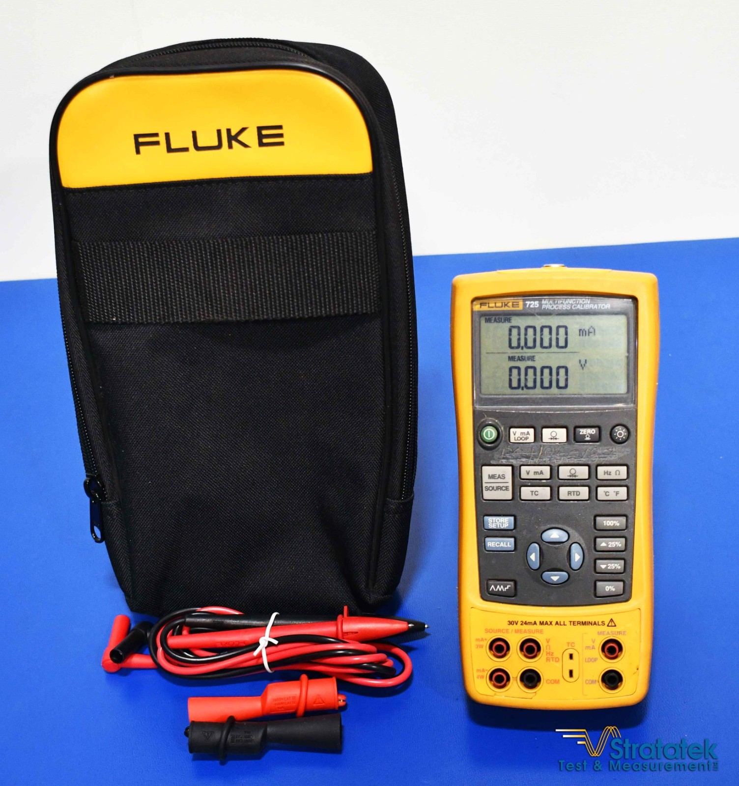 Fluke 725 Multifunction Process Calibrator - NIST Calibrated with Data
