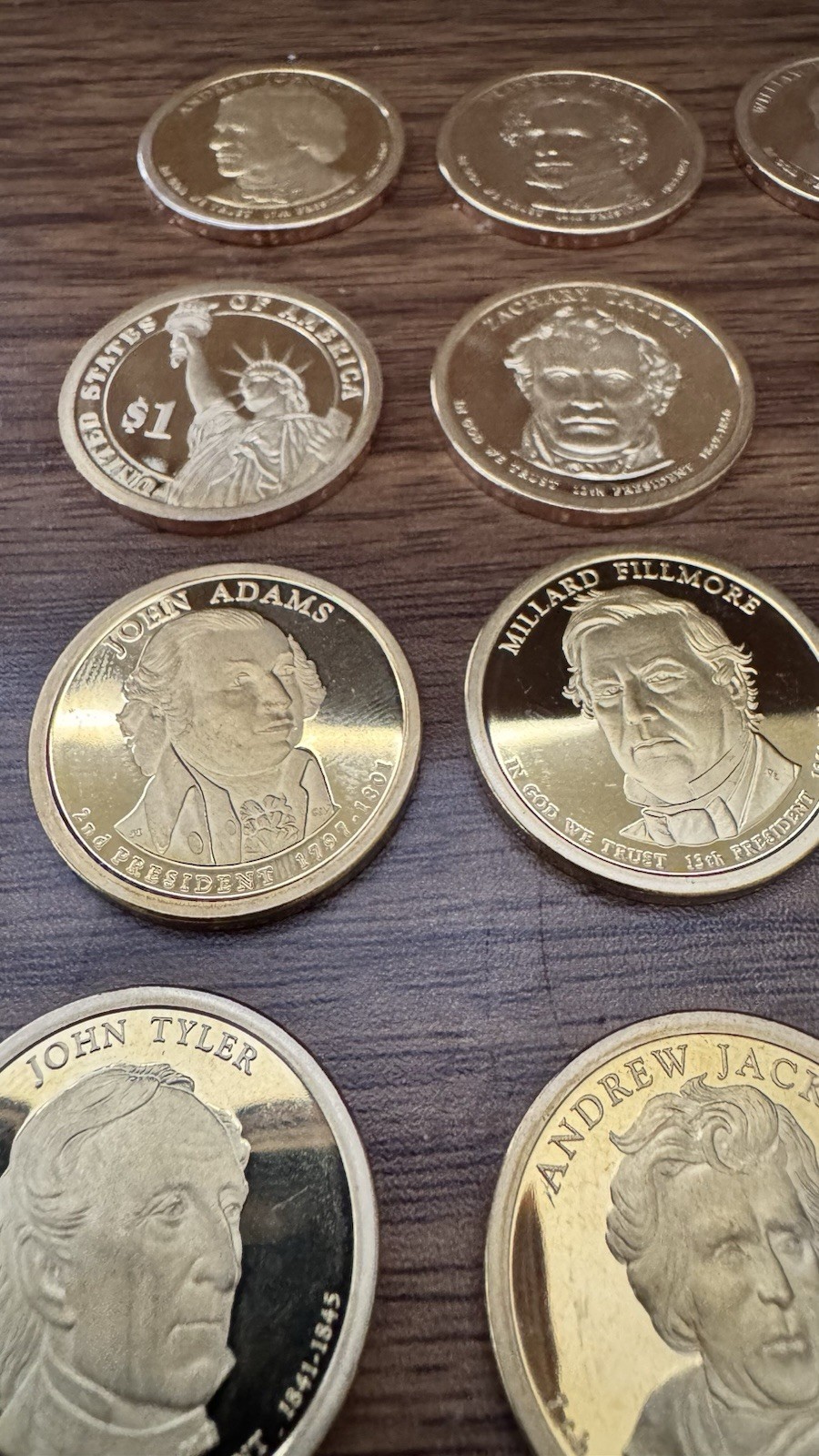 2007-P $1 Presidential Dollar Coin