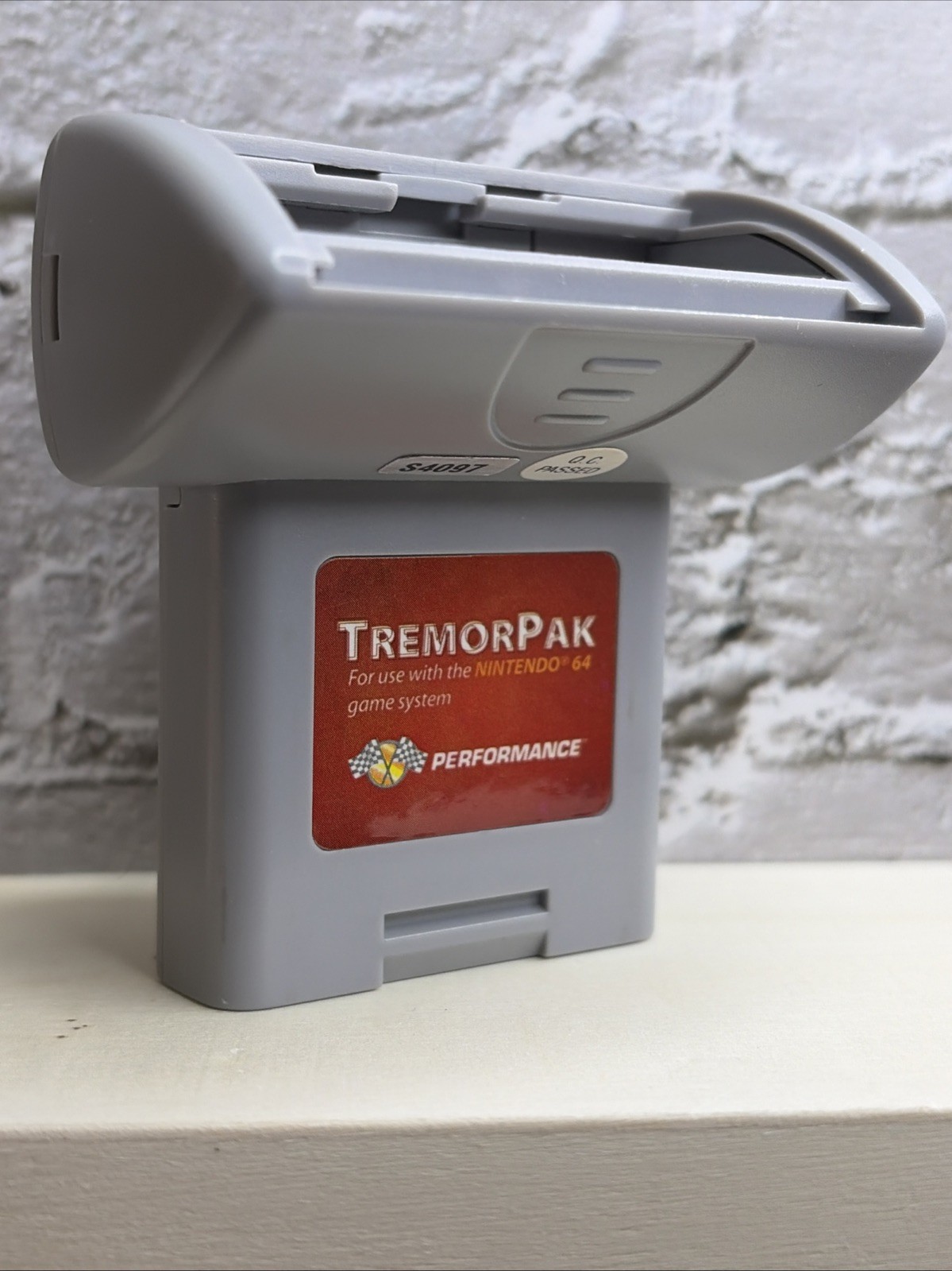 Tremor Pak Plus by Performance for Nintendo 64 *No Battery Cover* Clean Contacts