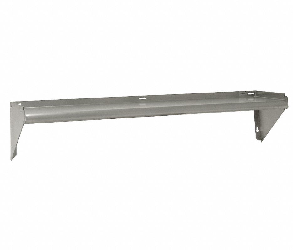 Advance Tabco (WS-KD-24-GR) 24"W x 11-5/8D x 11-58"H Solid Stainless Steel Shelf