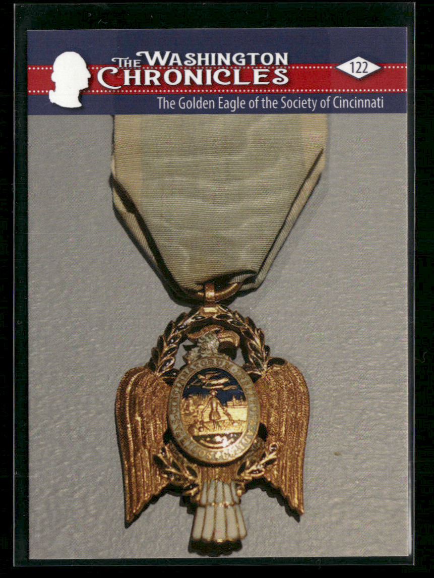 2022 Historic Autograph's Washington Chronicles Card #122 Society Of Cincinnati