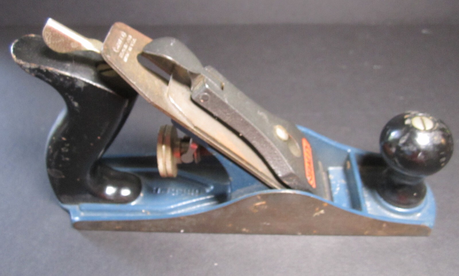 Vintage Stanley C556MP Smooth Bottom Wood Plane 9 3/8" long Ready to Use USA Mad