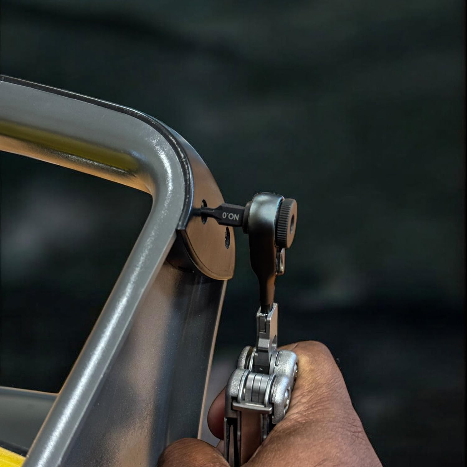 GALVANOX Flat-End Ratchet Driver Designed