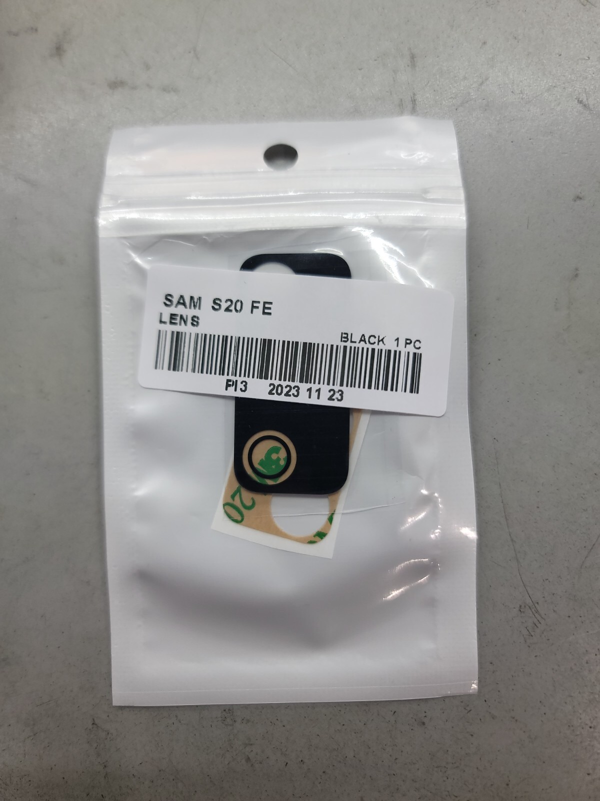 Samsung galaxy s20 FE back camera glass lens with adhesive