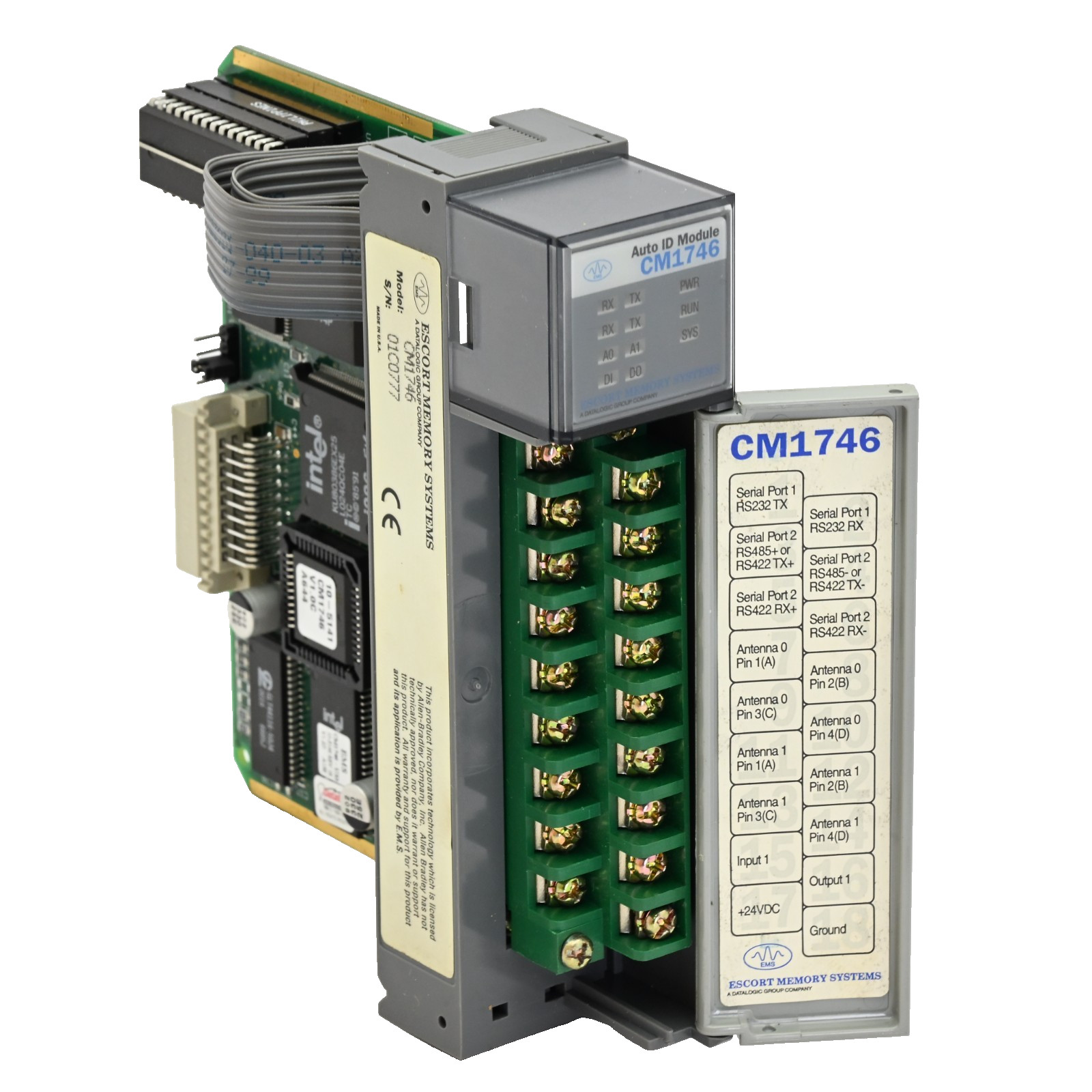 Allen Bradley Escort Memory Systems CM1746 Auto ID RFID Reader Module