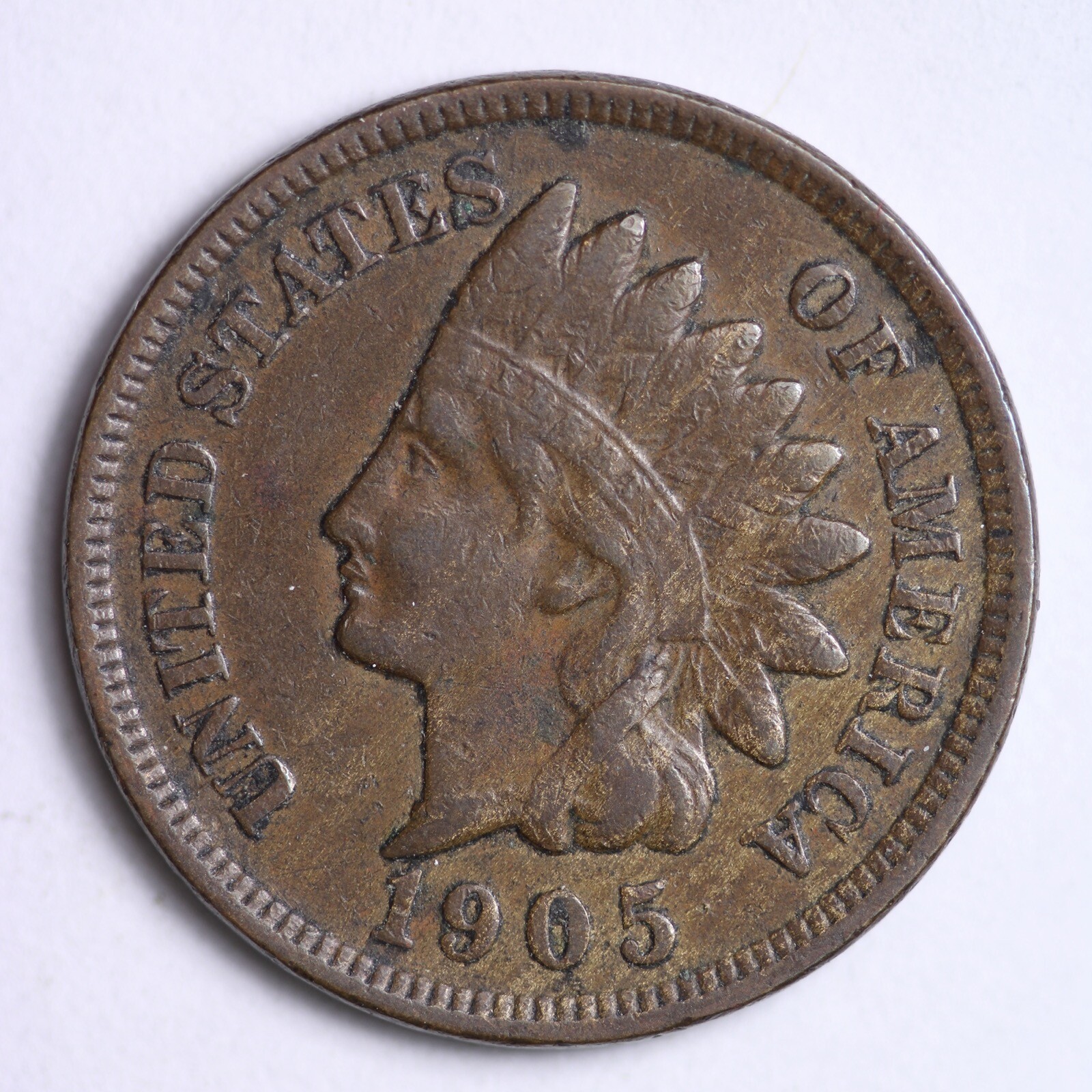 1905 Indian Head Cent Penny XF GREAT DETAILS B059