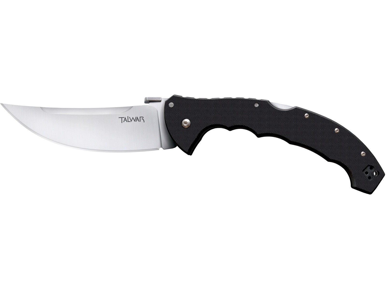Cold Steel Talwar Pocket Knife 5.5" Upswept CPM S35VN Polished Blade G-10 Handle