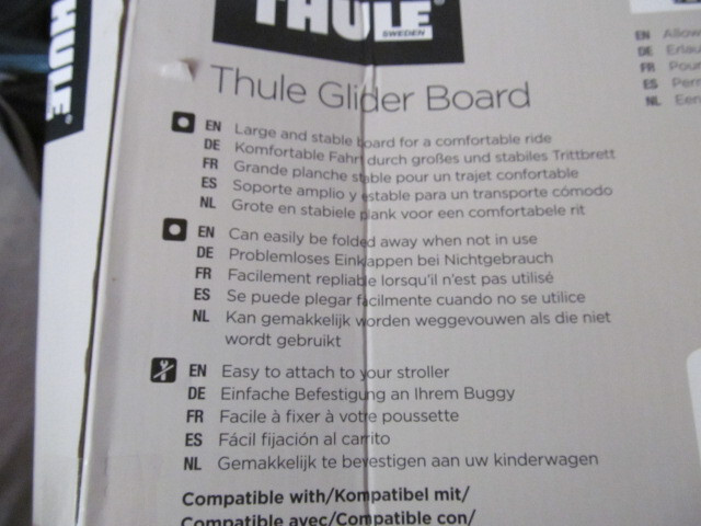 Thule Glider Board Compatible with Thule Sleek Stroller