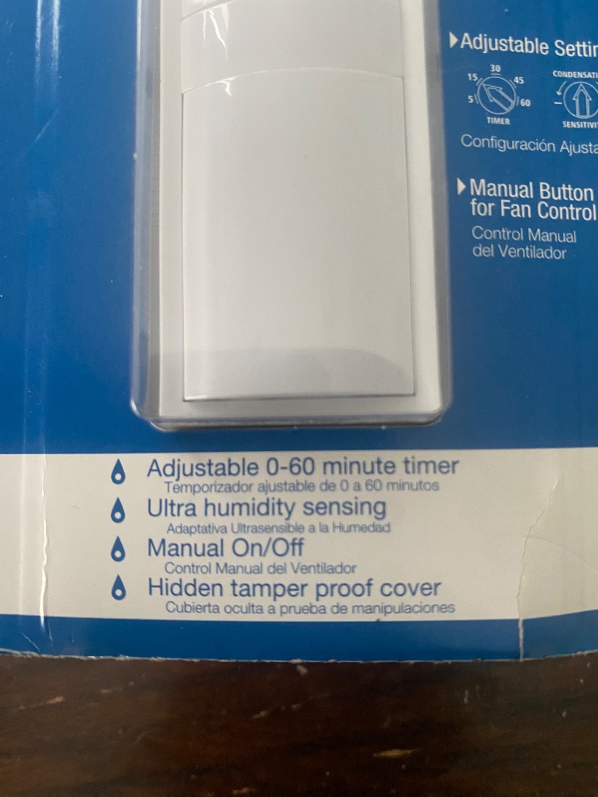 Dew Stop Condensation Fan Control (Humidity Sensor) with Countdown Timer