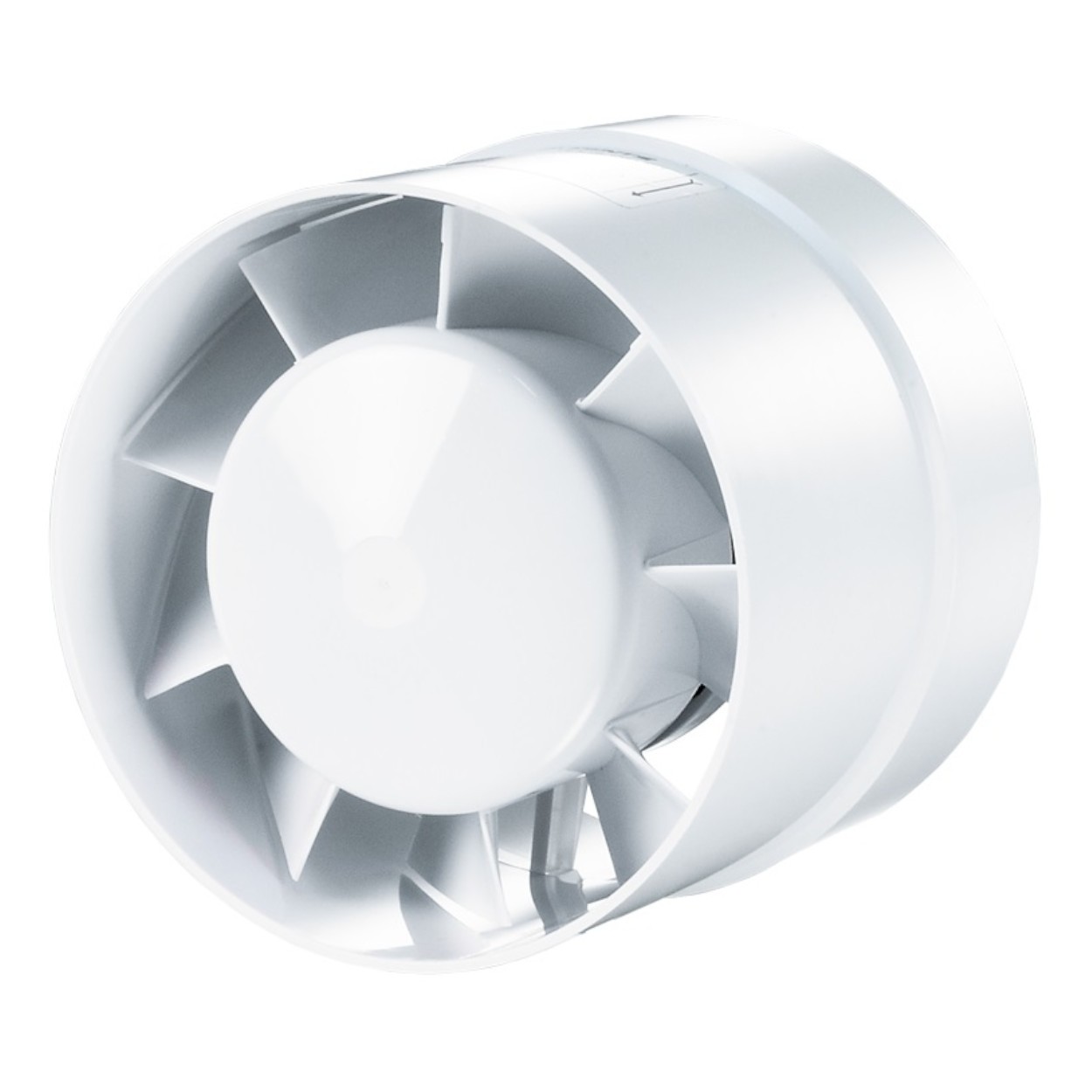 VENTS Inline Duct Fan 100 mm Axial Exhaust Ventilator IPX4 105 m3/h 14 W